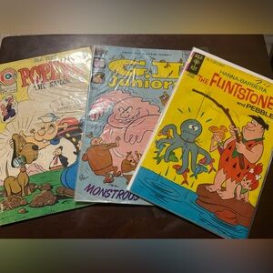 The Flintstones, G.I Juniors and PopEyes
